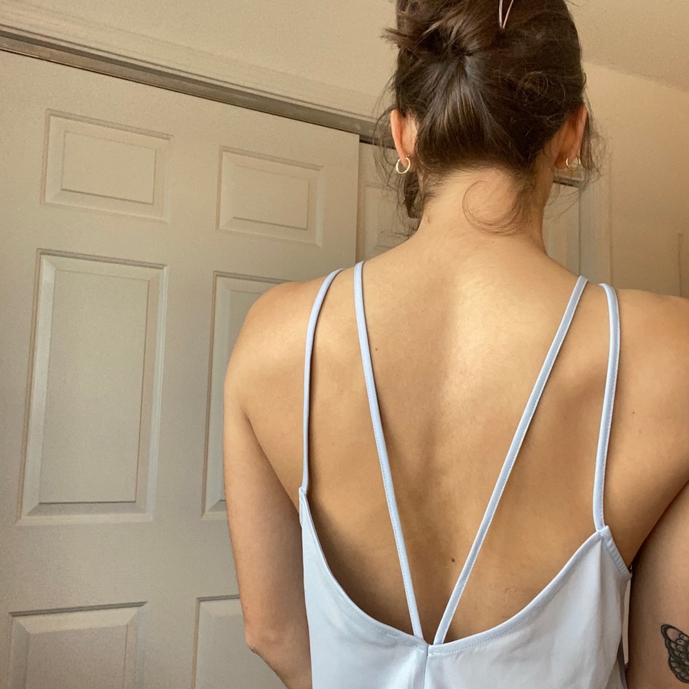 Forever 21 Strappy Periwinkle Slip Dress - Picture 6 of 9
